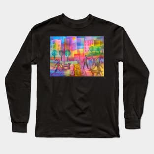 Lala-land ( Rainbow Land ) Long Sleeve T-Shirt